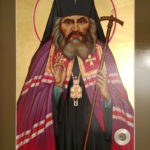 Икона святителя Иоанна Шанхайского и Сан-Францисского с частицей мощей святителя